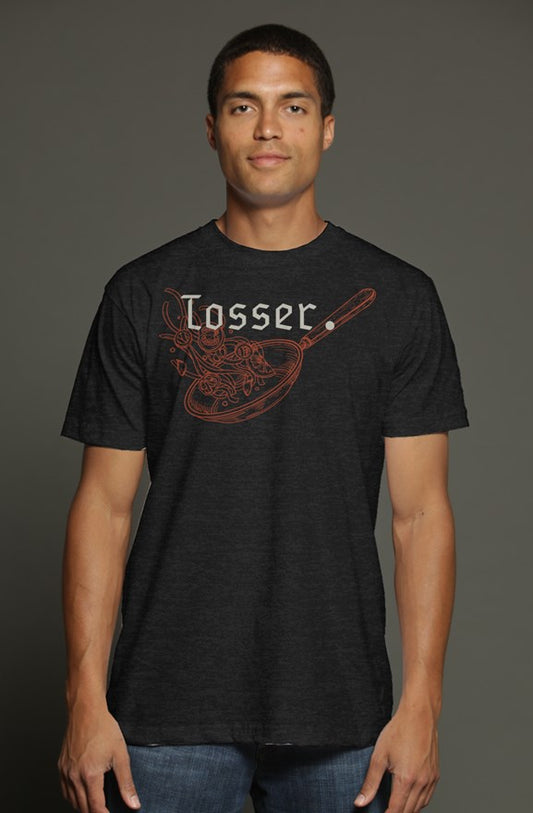 Tosser. - Black - triblend t shirt